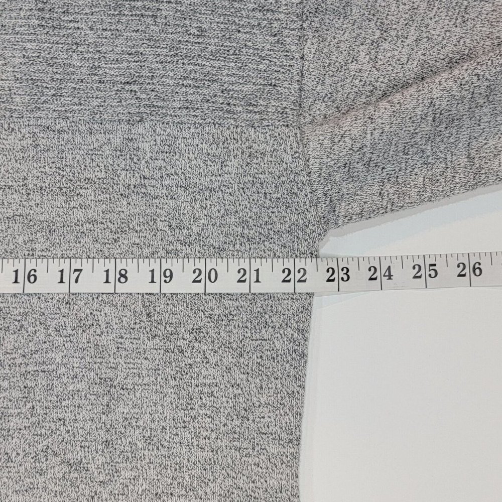 Talbots Womens Pullover Sweater Size XL Gray Cotton Blend Long Sleeve Crew Neck - Picture 9 of 10